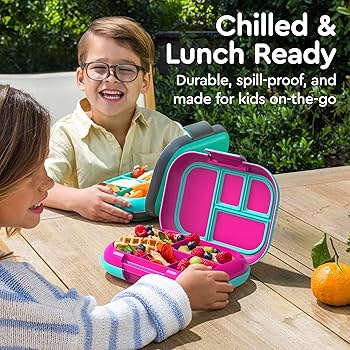 Amazon | Bentgo Kids Chill Lunch Box - Leak-Proof Bento Box